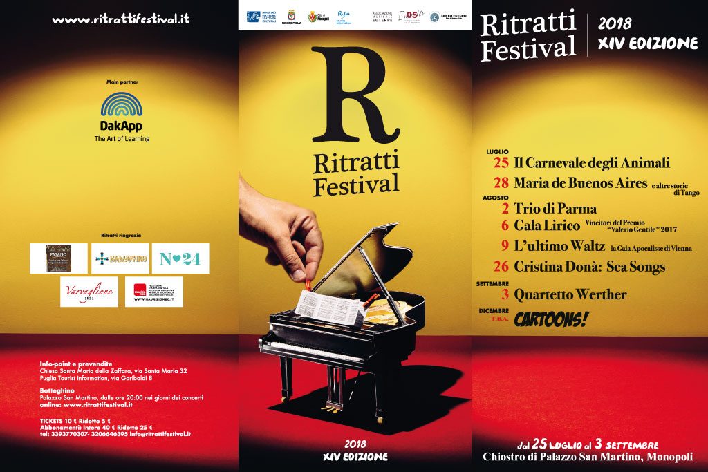 ritratti festival XIV edizione